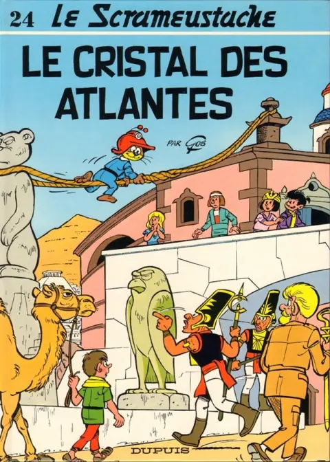Le Scrameustache Tome 24 Le cristal des Atlantes