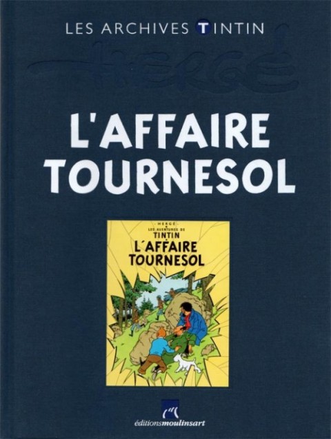 Couverture de l'album Les archives Tintin Tome 17 L'Affaire Tournesol