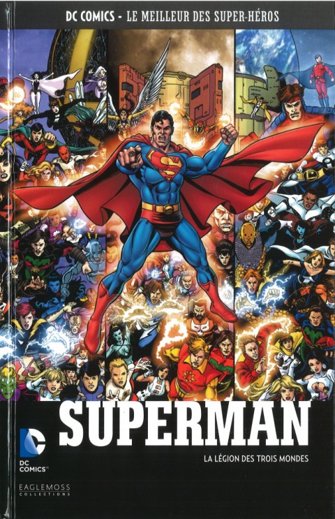 Couverture de l'album DC Comics - Le Meilleur des Super-Héros Volume 67 Superman - La Légion des Trois Mondes