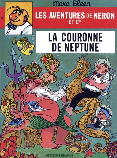 Couverture de l'album Les Aventures de Néron et Co Tome 45 La couronne de Neptune
