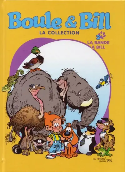 Couverture de l'album Boule & Bill La collection Tome 2 La bande à Bill