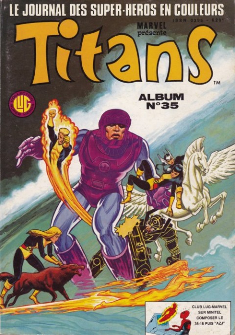 Couverture de l'album Titans Album N° 35