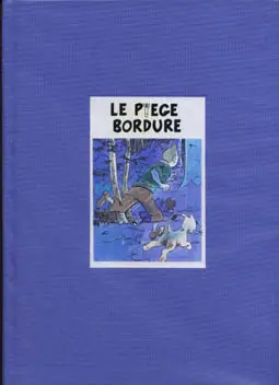 Couverture de l'album Tintin Le Piège bordure