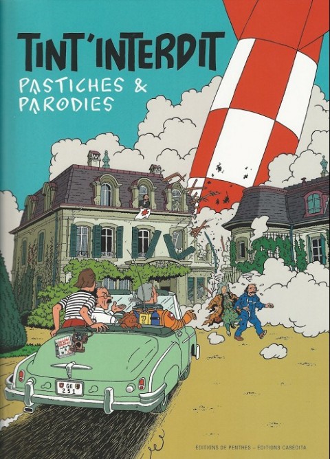 Couverture de l'album Tintin Tint'interdit