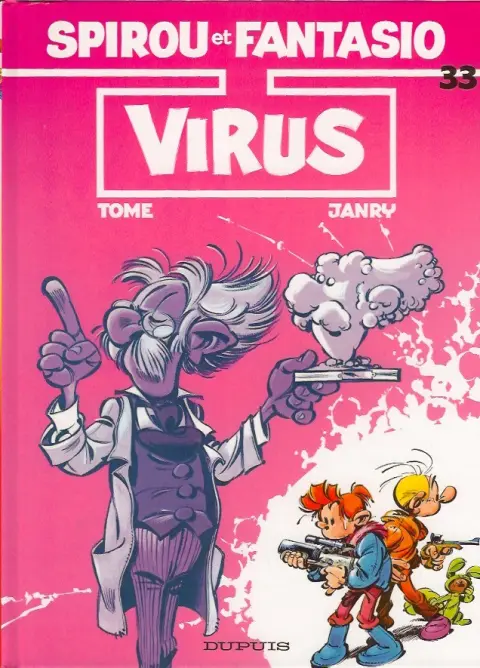 Couverture de l'album Spirou et Fantasio Tome 33 Virus