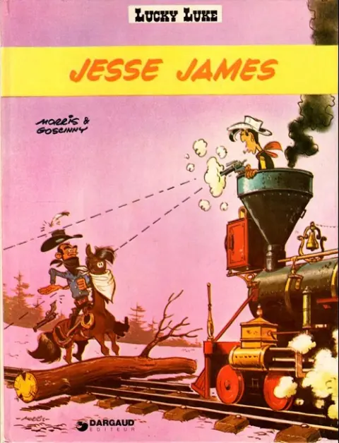 Couverture de l'album Lucky Luke Tome 35 Jesse james