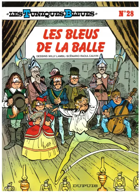 Couverture de l'album Les Tuniques Bleues Tome 28 Les bleus de la balle