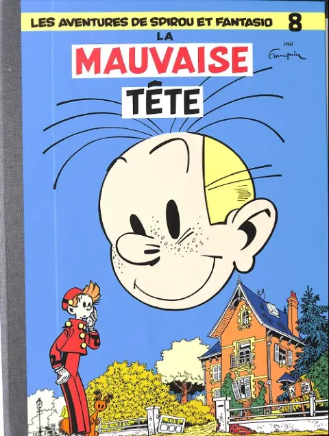 Couverture de l'album Spirou et Fantasio Tome 8 La mauvaise tête