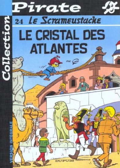 Couverture de l'album Le Scrameustache Tome 24 Le Cristal des Atlantes