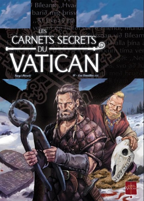 Couverture de l'album Les Carnets secrets du Vatican Tome 4 Les Tenailles (1/2)