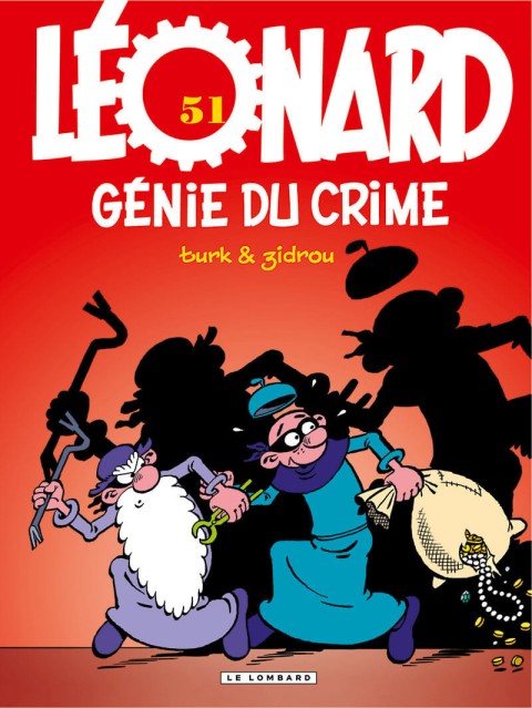 Couverture de l'album Léonard Tome 51 Génie du crime