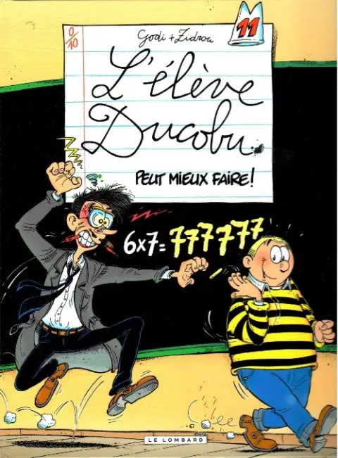Couverture de l'album L'Élève Ducobu Tome 11 Peut mieux faire!