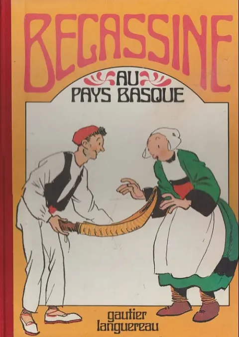 Couverture de l'album Bécassine Tome 12 Bécassine au pays basque