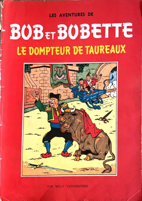 Couverture de l'album Bob et Bobette Tome 4 Le dompteur de taureaux