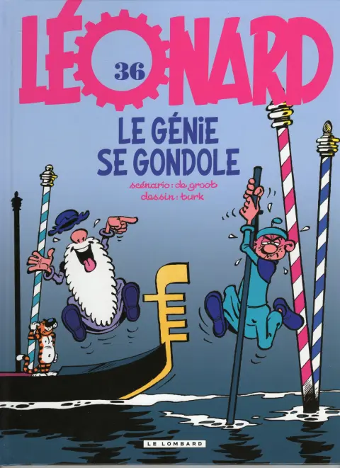 Couverture de l'album Léonard Tome 36 Le génie se gondole