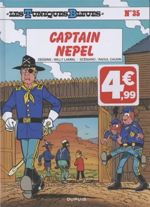 Les Tuniques Bleues Tome 35 Captain Nepel