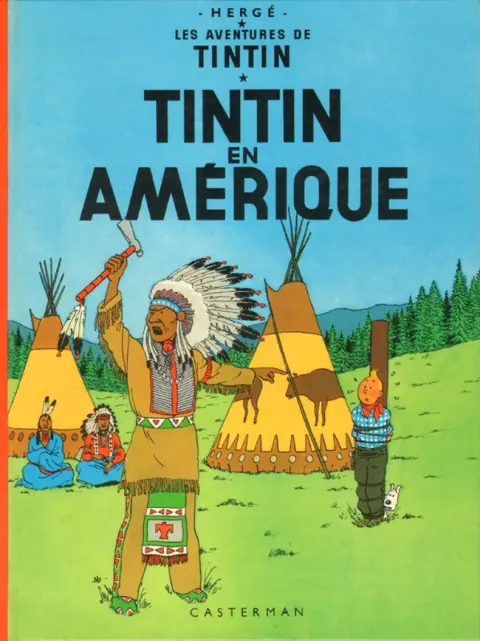 Couverture de l'album Tintin Tome 3 Tintin en Amérique