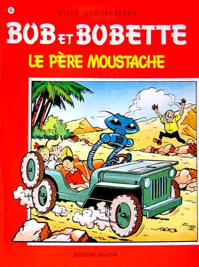 Couverture de l'album Bob et Bobette Tome 93 Le Père Moustache