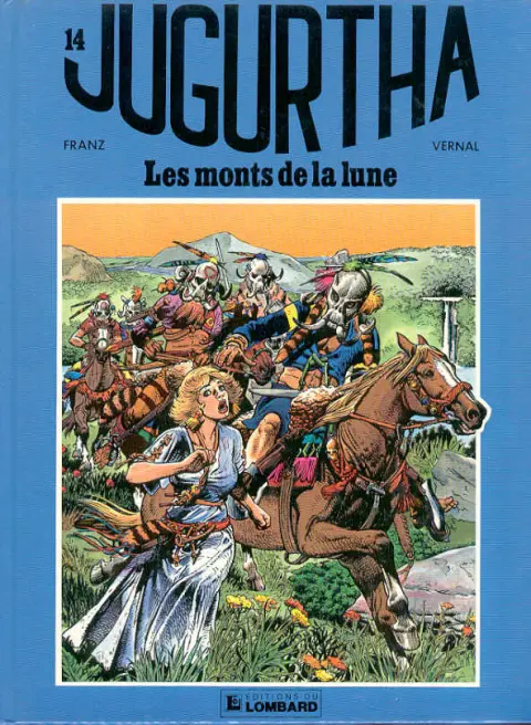 Couverture de l'album Jugurtha Tome 14 Les monts de la lune