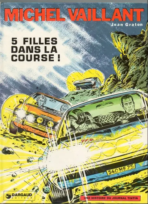 Couverture de l'album Michel Vaillant Tome 19 5 filles dans la course !