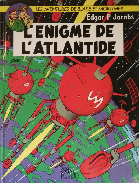 Couverture de l'album Blake et Mortimer Tome 7 L'Enigme de l'Atlantide