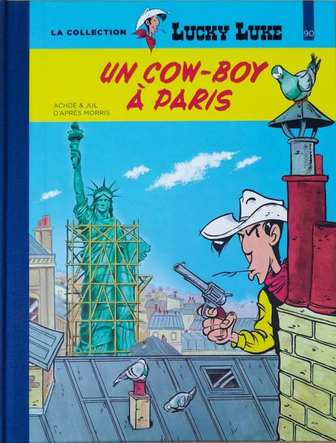 Couverture de l'album Lucky Luke La collection Tome 90 Un cow-boy à Paris