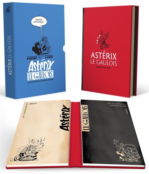 Couverture de l'album Astérix Tome 1 Astérix Le Gaulois - Coffret anniversaire 65 ans