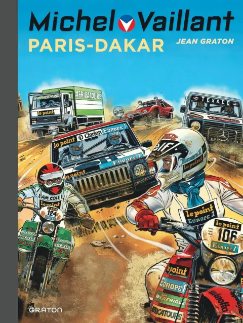 Couverture de l'album Michel Vaillant Tome 41 Paris-Dakar !