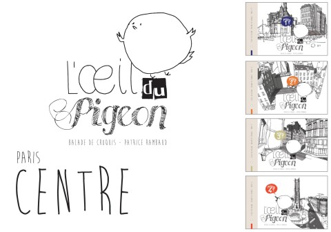 L'Œil du pigeon - Balade de croquis Paris-Centre