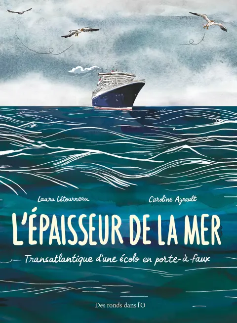 L'épaisseur de la mer Transatlantique d'une école en porte-à-faux