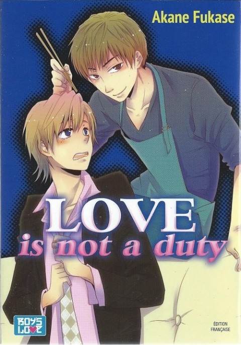 Couverture de l'album Love is not a duty