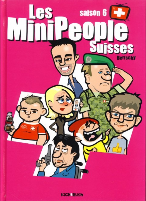 Couverture de l'album Les MiniPeople suisses Tome 6 Saison 6