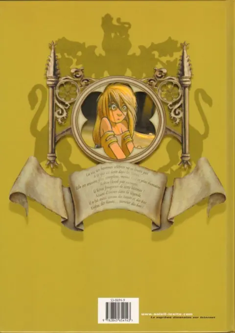 Verso de l'album Robin Hood Tome 2 Morrigane