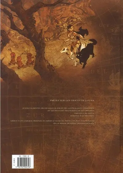 Verso de l'album Sur les traces de Luuna Tome 2 Sur les traces de Luuna 2