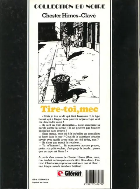 Verso de l'album Tire-toi,mec