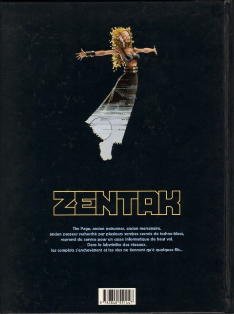 Verso de l'album Zentak Tome 1 La passe des Argonautes