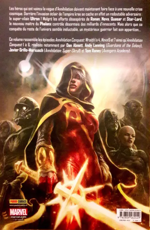Verso de l'album Annihilation Conquest Tome 2 Spectre