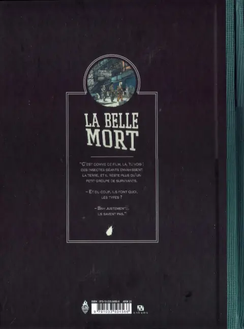 Verso de l'album La Belle mort