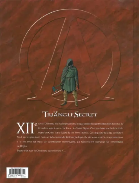 Verso de l'album Le Triangle Secret - I.N.R.I Tome 3 Le Tombeau d'Orient