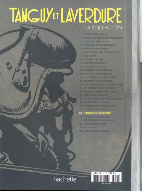 Verso de l'album Tanguy et Laverdure - La Collection Tome 23 Premières missions