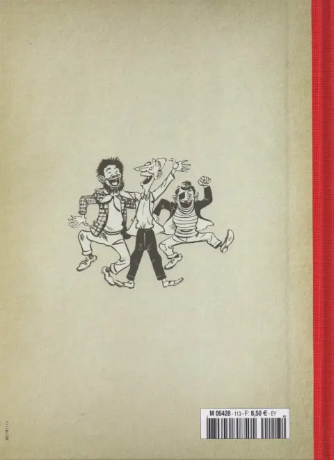 Verso de l'album Les Pieds Nickelés - La collection Tome 114 Les Pieds Nickelés organisateurs de voyages en tous genres