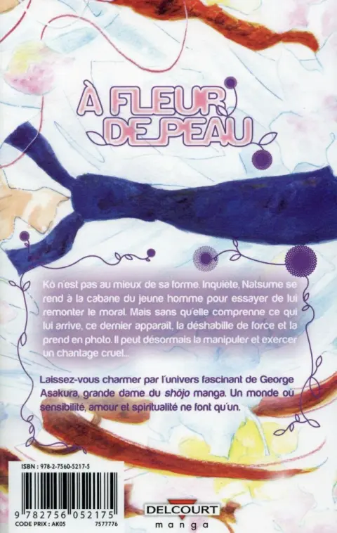 Verso de l'album À fleur de peau 14