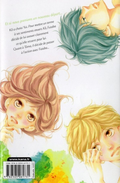 Verso de l'album Blue Spring Ride 8