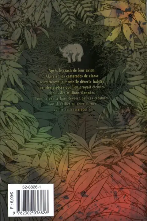 Verso de l'album Cage of Eden 3