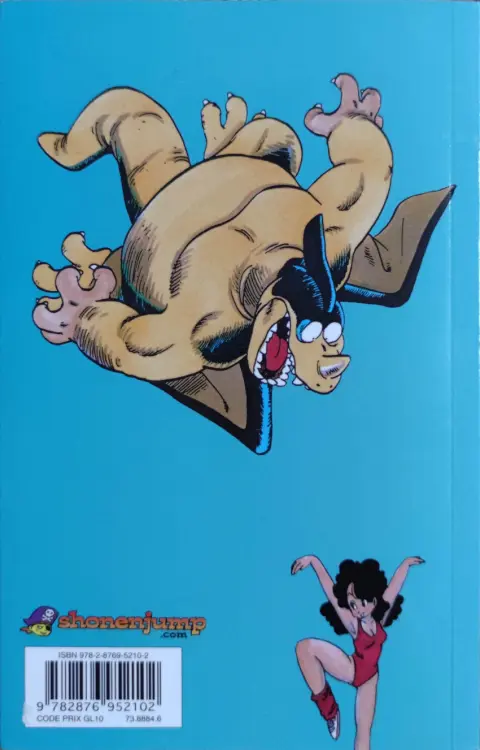Verso de l'album Dragon Ball (sens français) Tome 4 Le tournoi