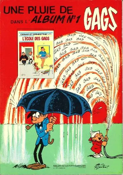 Verso de l'album César et Ernestine Tome 2 La vie à deux