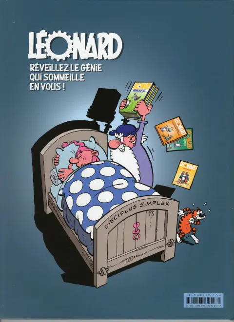 Verso de l'album Léonard Tome 36 Le génie se gondole