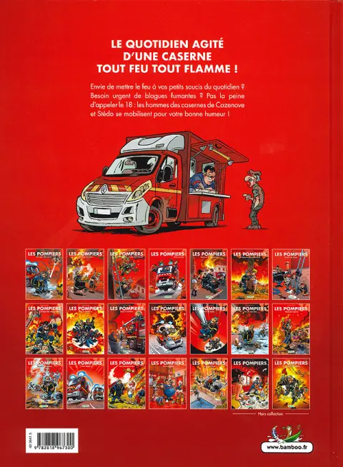 Verso de l'album Les Pompiers Tome 19 Seau perilleux