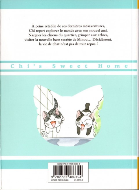 Verso de l'album Chi - Une vie de chat Tome 8