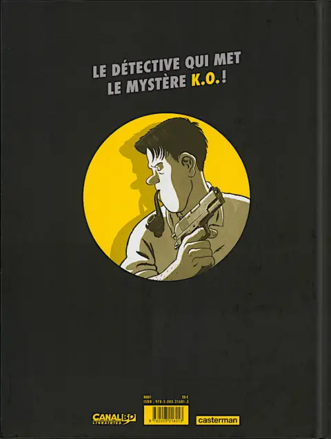 Verso de l'album Nestor Burma Tome 13 Les Rats de Montsouris